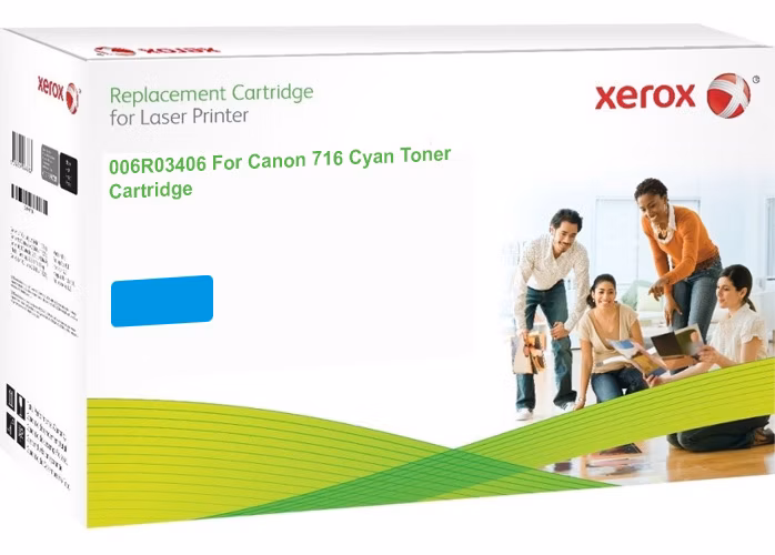 Alternatívny toner Xerox Canon CRG716 / CRG-716 pre LBP-5050,MF8030,8040,8050,8080, (1500str, azúrová)