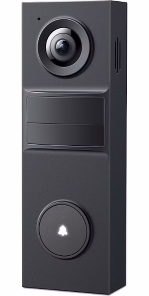 TP-Link Tapo D205, Chytrý Video zvonek, 3MP kamera, detekce osob, 160° zorné pole, IP54, SD slot, bez hubu