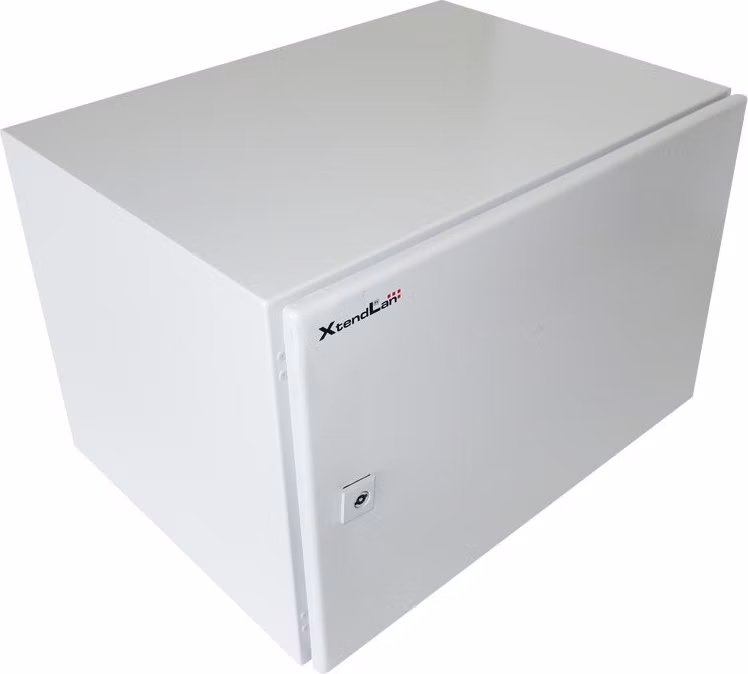 XtendLan Venkovní rozvaděč pro 19", 8U, hloubka 450mm, IP55, šedý