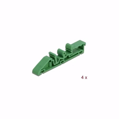 Delock Klip pro DIN lištu pro PCB 85 mm 4 kusy