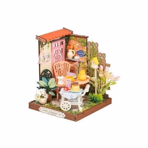 RoboTime Miniatura domečku Zahradní čajový koutek