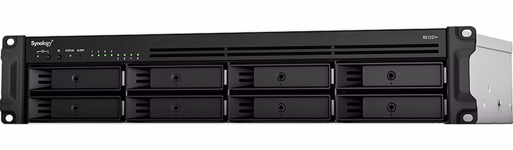 Synology™ RackStation RS1221+ 8x HDD NAS VMware®, Citrix®, Microsoft® Hyper-V®rack 2U