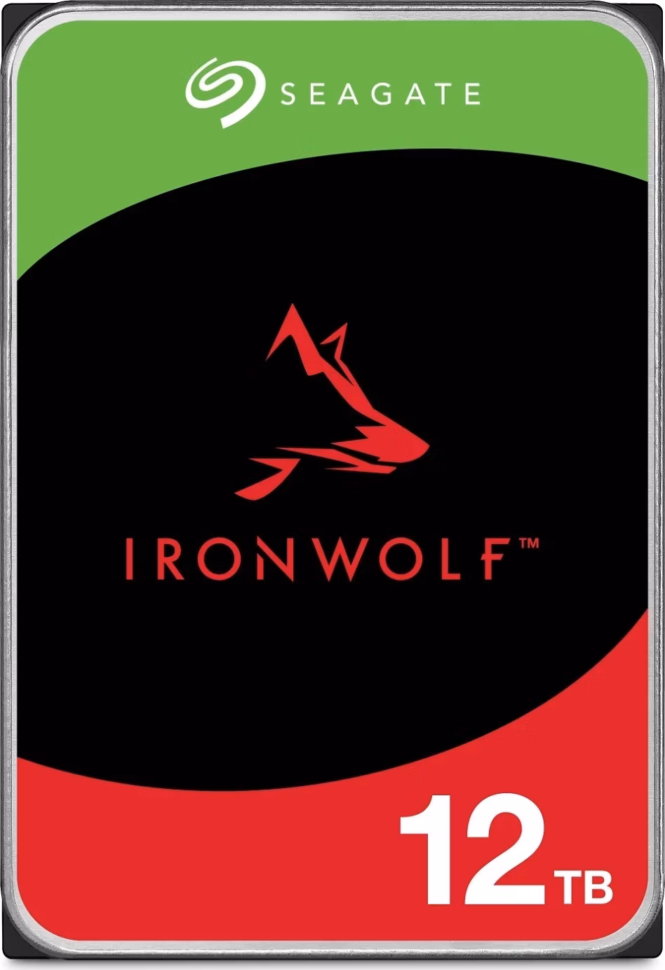 Seagate IronWolf 12TB HDD / ST12000VN0008 / Interní 3,5" / 7200 rpm / SATA 6Gb/s / 256 MB