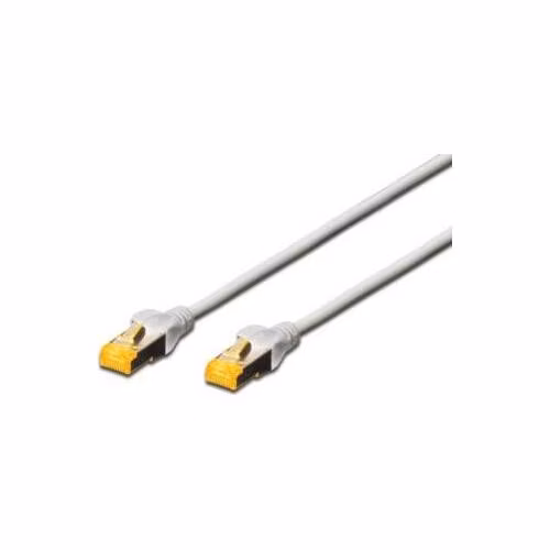 Digitus CAT 6A S-FTP patch cable, LSOH, Cu, AWG 26/7, Length 15m , color grey