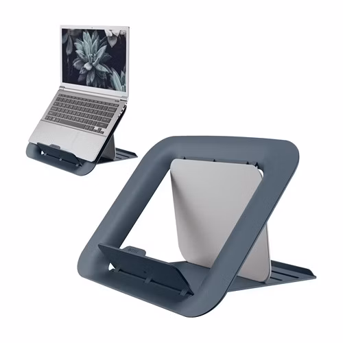 LEITZ Nastavitelný stojan pod notebook ERGO Cosy, sametově šedá
