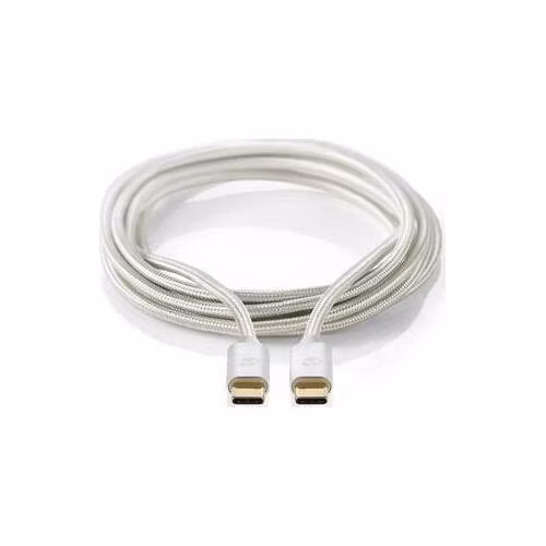 Nedis CCTB64700AL20 - Kabel USB 3.1 (Gen1) | Typ-C Zástrčka - Typ-C Zástrčka | 2 m | Hliník