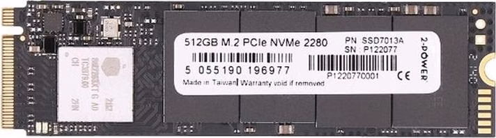2-Power SSD 512GB M.2 PCIe NVMe 2280