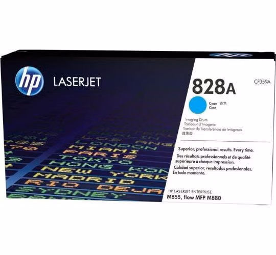 HP zobrazovací válec 828A/Cyan/30 000 stran