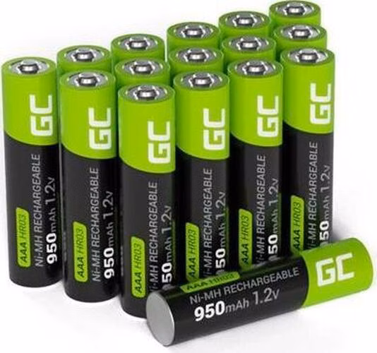 Green Cell 16x Dobíjecí baterie AAA R3 950mAh Ni-MH