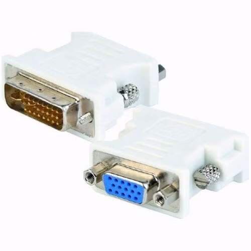 Cablexpert adaptér DVI -> 24 pin male VGA /24M/HD15F/