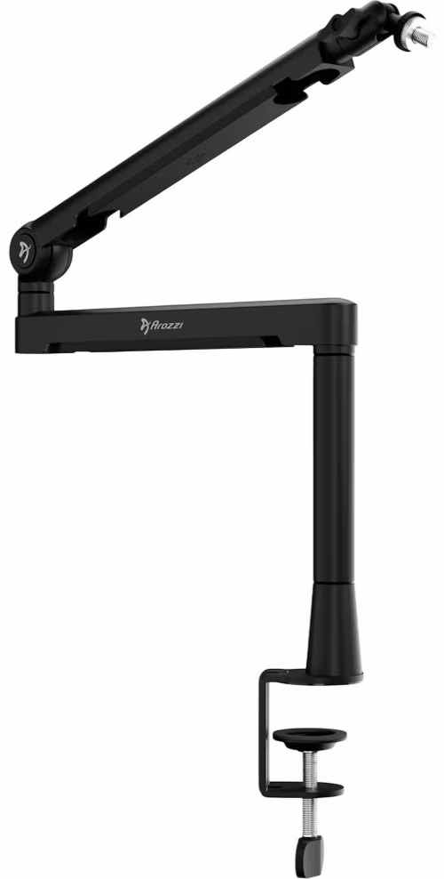 AROZZI držák na mikrofon BRACCIO Boom Arm/ nastavitelný/ univerzální/ černý