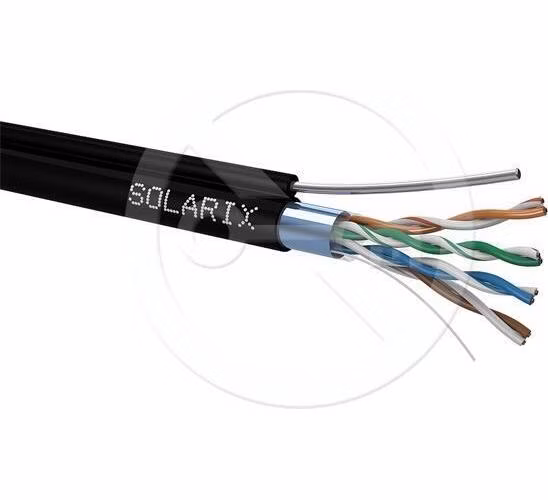 SOLARIX kabel CAT5E FTP PE samonostný 305m