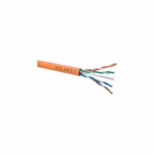 Inštalačný kábel Solarix UTP, Cat6, drôt, LSOHFR, cievka 500 m SXKD-6-UTP-LSOHFR-B2ca