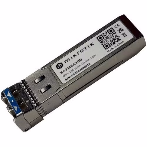 MikroTik SFP+ (miniGBIC) modul S+31DLC10D, SM, 10km, 10G