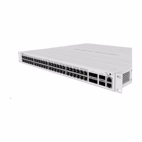 BAZAR - MikroTik Cloud Router Switch CRS354-48P-4S+2Q+RM, 650MHz CPU, 64MB, 1x10/100, 48xGLAN(PoE), po opravě, komplet