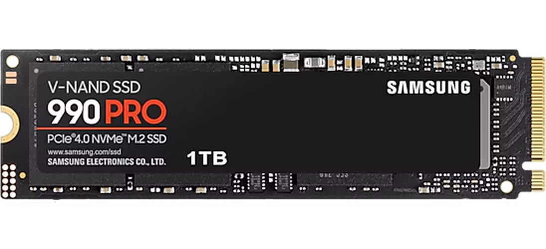SAMSUNG 990 PRO 1TB SSD / M.2 2280 / PCIe 4.0 4x NVMe / Interní