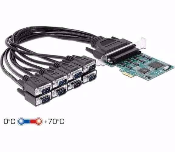 Delock PCI Express Karta na 8 x Sériový RS-232