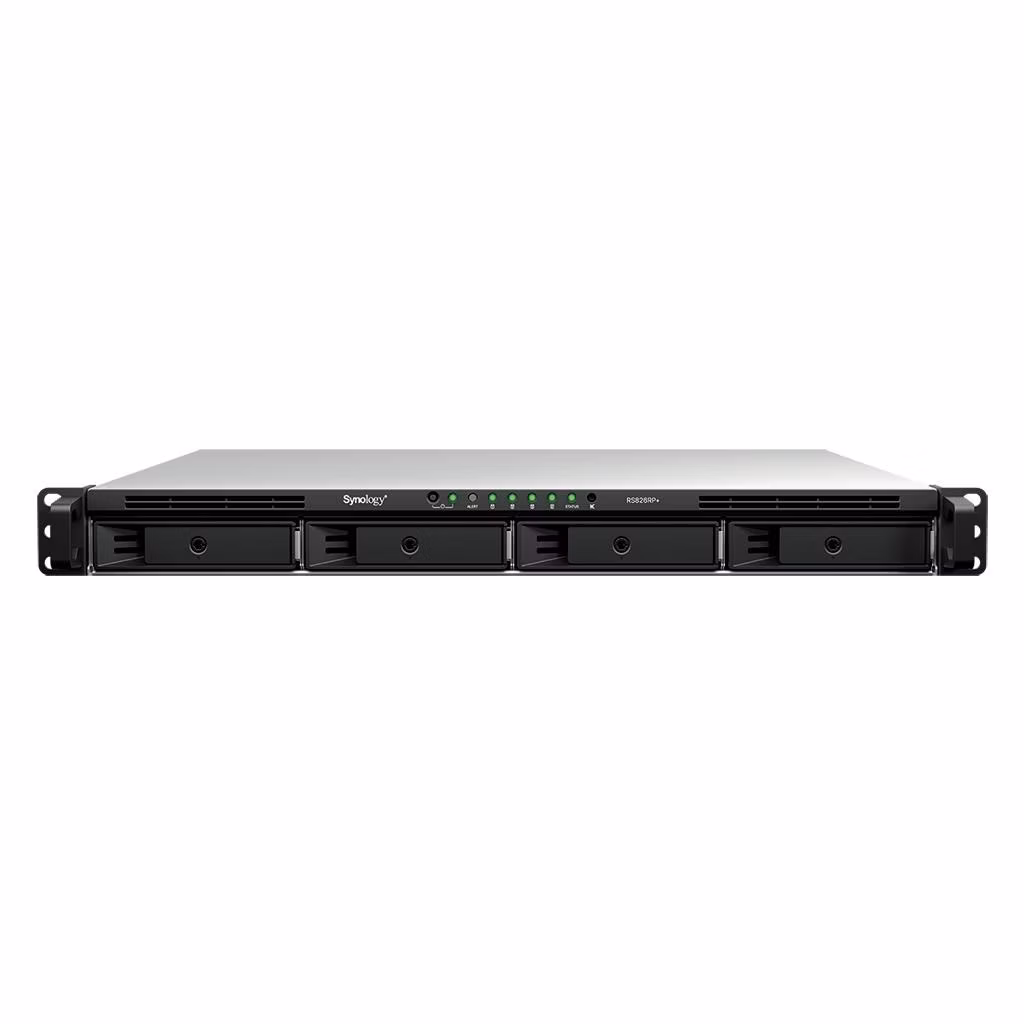 BAZAR - Synology RS826+ RackStation (4C/RyzenV1500B/2,2GHz/4GBRAM/4xSATA/2xUSB3.2/4xGbE/1xPCIe/1xUSB-C) - rozbaleno