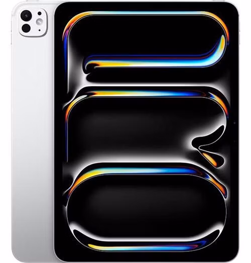iPad Pro 11" Wi-Fi 2TB štandardné sklo - Strieborný (2024)