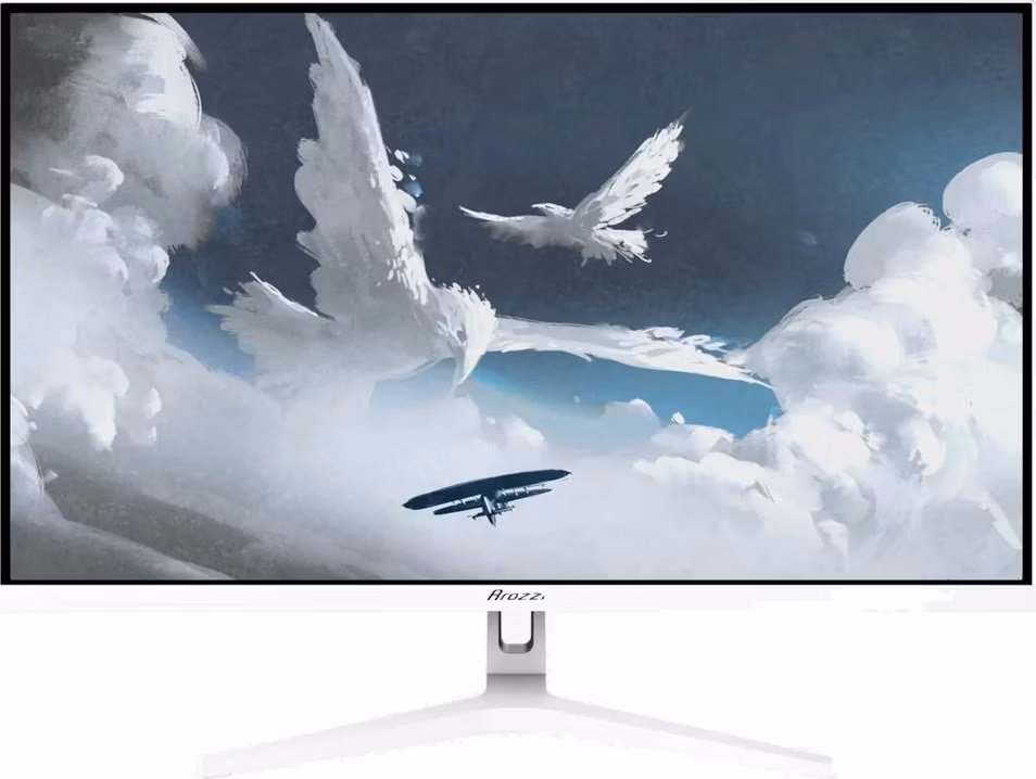 POŠKOZENÝ OBAL - AROZZI NOVA herní monitor 32" 32T2K180 White/ LED/ 2560x1440/ 180Hz/ IPS/ 1000:1/ 1ms/ 2xHDMI/ DP/ bílý
