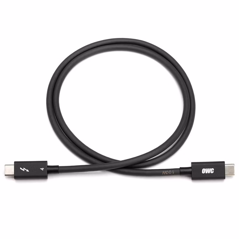 OWC kábel Thunderbolt 4 / USB-C Cable 0.7m - Black