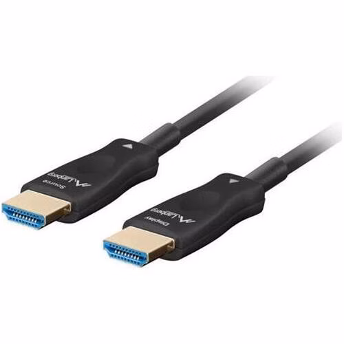 LANBERG KABEL HDMI M/M V2.1 100M OPTICKÝ ČERNÝ AOC