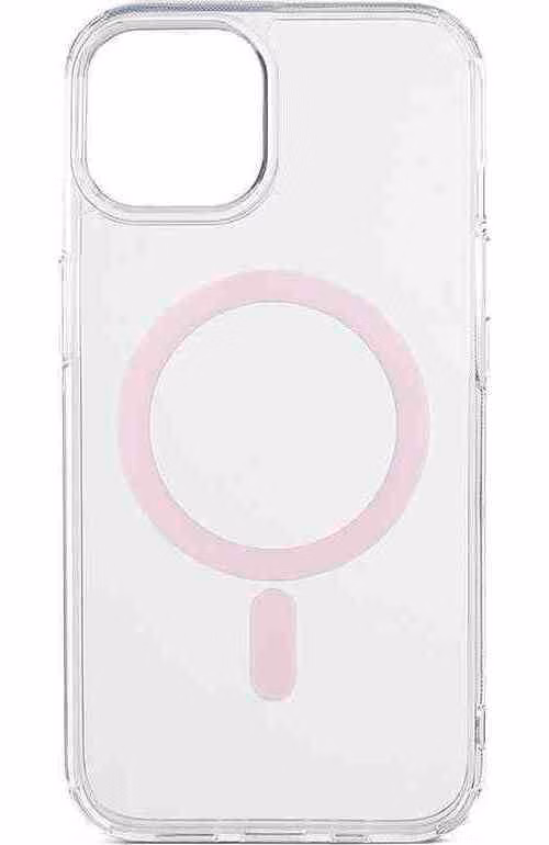 Aiino - Frozen Case with magnet for iPhone 15 - Rose