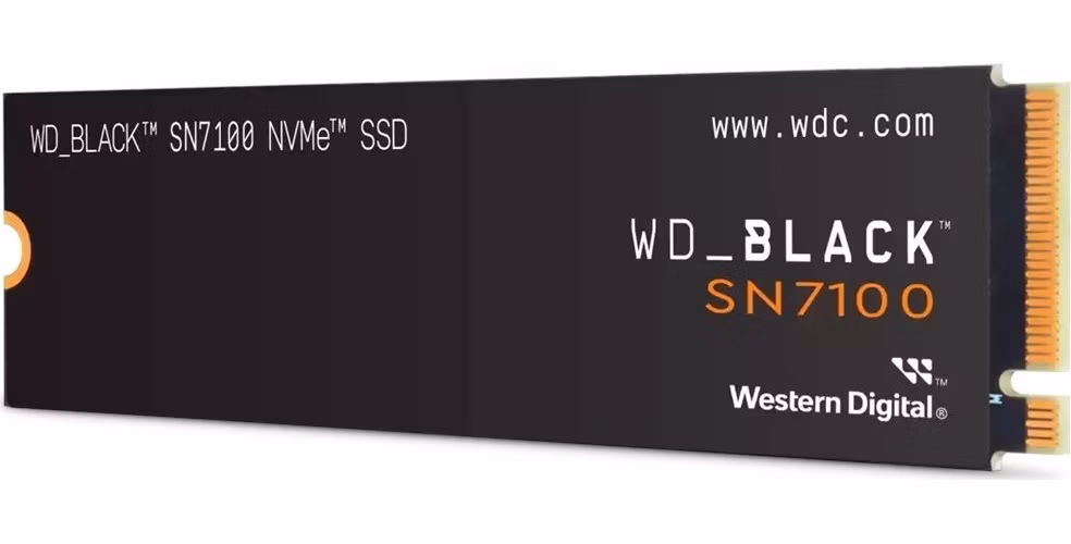 WD Black SN7100/1TB/SSD/M.2 NVMe PCIe/Gen 4,(R:7250, W:6900MB/s)