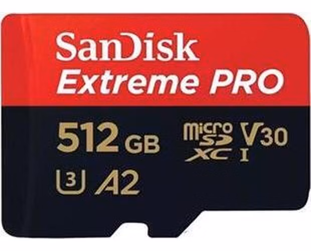 SanDisk Extreme PRO microSDXC 512GB 190MB/s + adaptér
