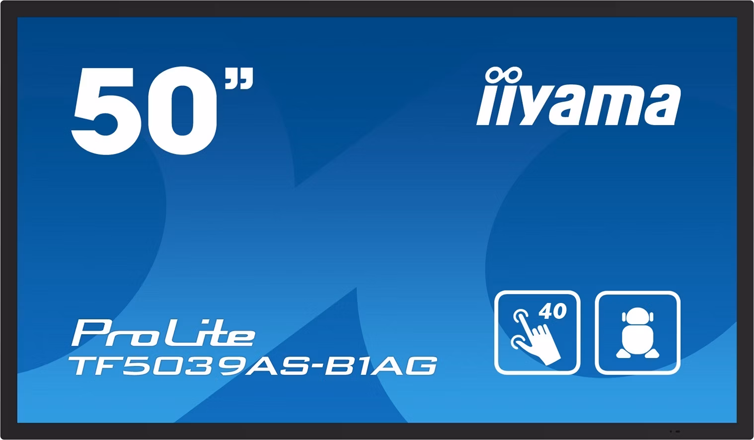 50" iiyama TF5039AS-B1AG: VA, 4K, Android