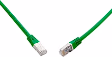 SOLARIX 10G patchkábel CAT6A SFTP LSOH 15m, zelený