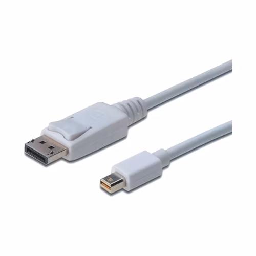 Digitus DisplayPort připojovací kabel, mini DP/M - DP/M 3.0m