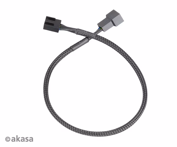 AKASA - PWM predlžovací kábel ventilátora 4 ks