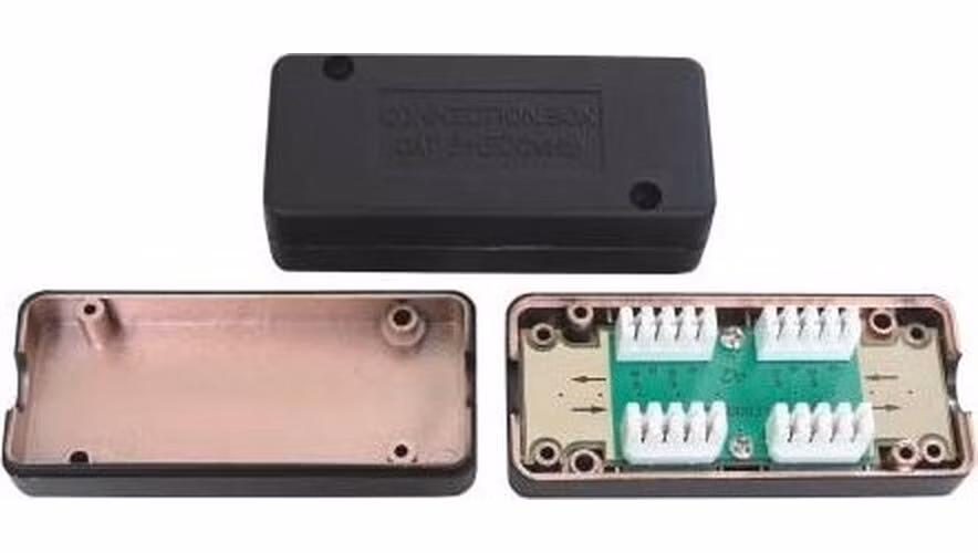 XtendLan Propojovací box, narážecí, CAT6A, stíněný