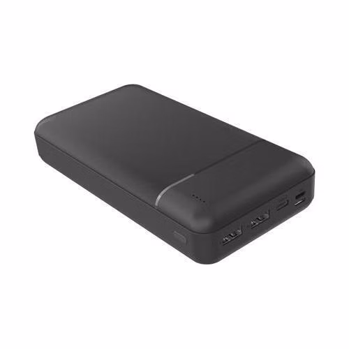 PLATINET POWER BANK 30000mAh Polymer ABS Texture Black