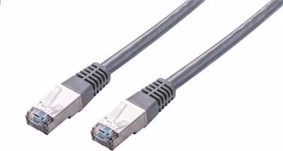 C-TECH Kabel patchcord Cat5e, FTP, šedý, 2m