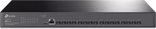 Omada 16-Port 10GE SFP+ L2+ Managed Switch PORT: 16× 10G SFP+ Slots, RJ45/Micro-USB Console Port SPEC: 1U 19-inch Rack-m