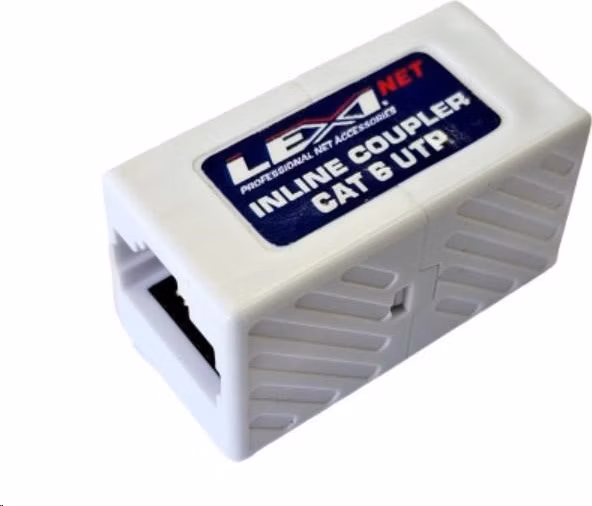 LEXI-Net Spojka 8/8 Cat 6 UTP - MINI, bílá