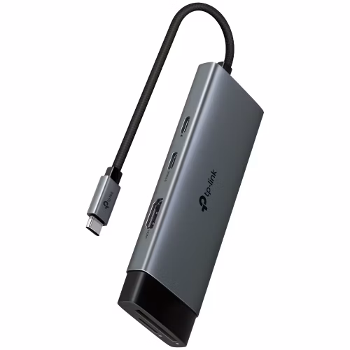 USB Type-C 7-Port Hub SPEC: 1 × USB-C Connector,1 × HDMI 4K 60Hz Port,1 × USB-C PD 100W Port,1 × SD + 1 × microSD(TF) up