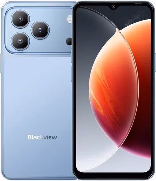 Blackview WAVE 7C LTE 6.56" HD IPS 720x1612 90Hz 4+64GB CAM 32MP/13MP Face ID 5000mAh Android 16, modrý