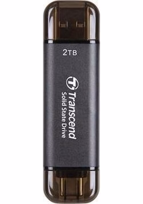 Transcend TS2TESD310C 2TB USB Type-A/USB Type-C 3D NAND flash R 1050 MB/s, W 950 MB/s