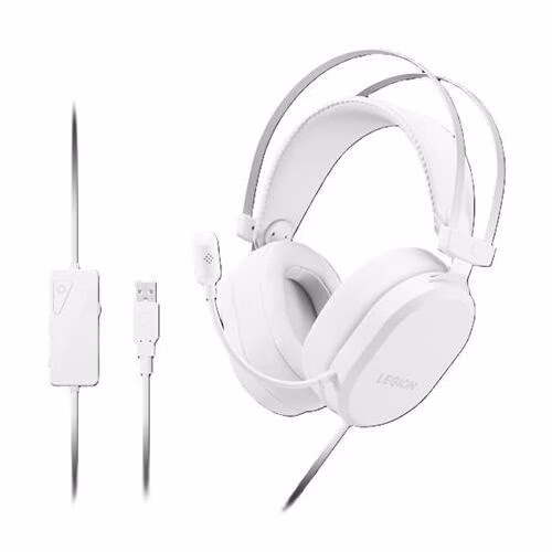 Lenovo Legion H320 7.1 Surround Sound Gaming Headset (Glacier White)
