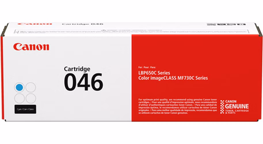 Canon originální toner CRG-046C, azurová, 2300 stran