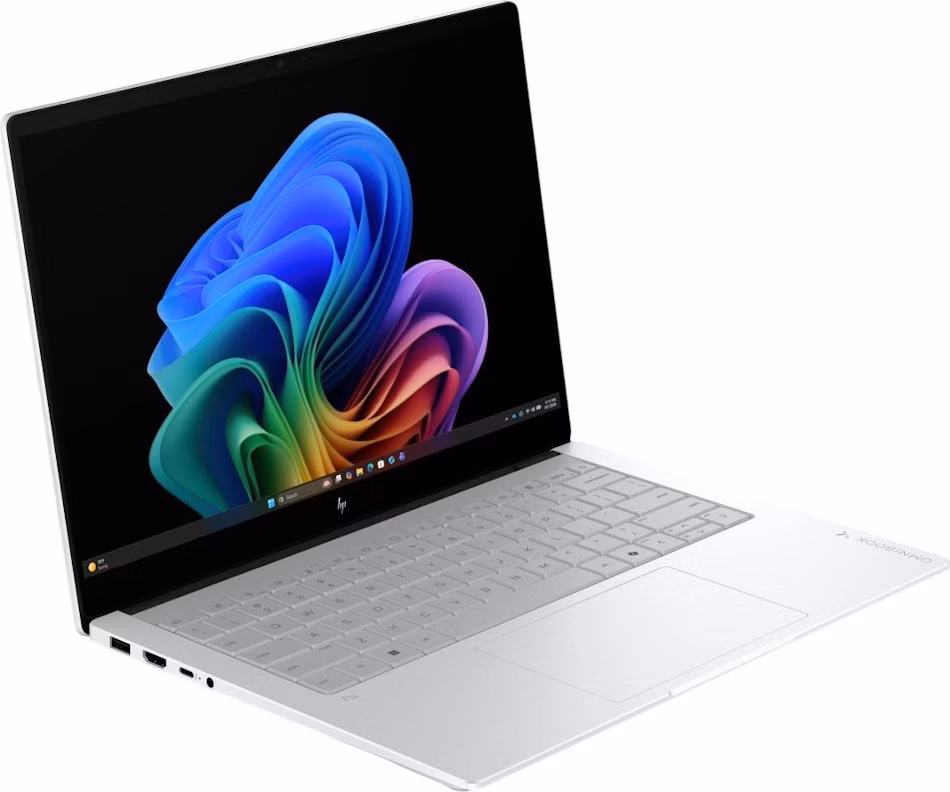 HP OmniBook X 14-ka0070ncx/ Ultra 5 325/ 24GB DDR5/ 512GB SSD/ Intel Graphics/ 14" WUXGA/ W11P/ stříbrný