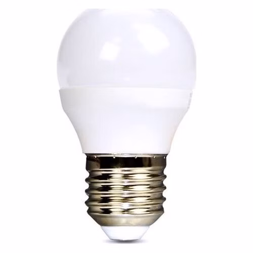 Solight LED žiarovka, miniglobe, 6W, E27, 4000K, 510lm
