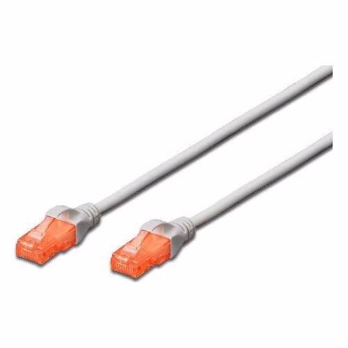 Digitus CAT 6 U-UTP patch cable, Cu, LSZH AWG 26/7, length 1.50 m, color grey