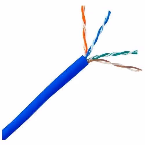 UTP kábel PlanetElite, Cat5E, licna(lanko), PVC, modrý, 305 m
