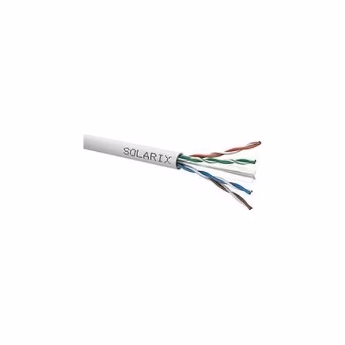 BAZAR - Instalační kabel Solarix UTP, Cat6, drát, PVC, box 305m SXKD-6-UTP-PVC - Poškozený obal (Komplet)