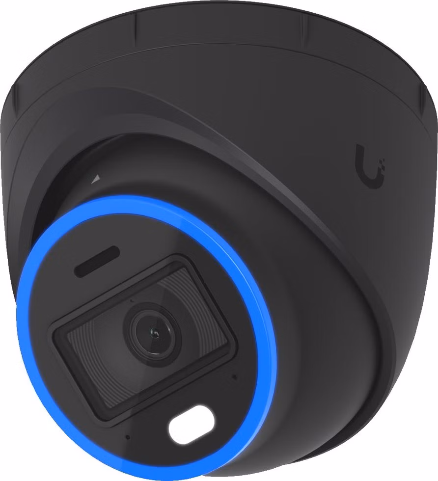 Ubiquiti UniFi AI Turret B - kamera, 8Mpx, IR LED, AI detekce, IP66, IK08, MicroSD slot, obousměrné audio, PoE+, černá
