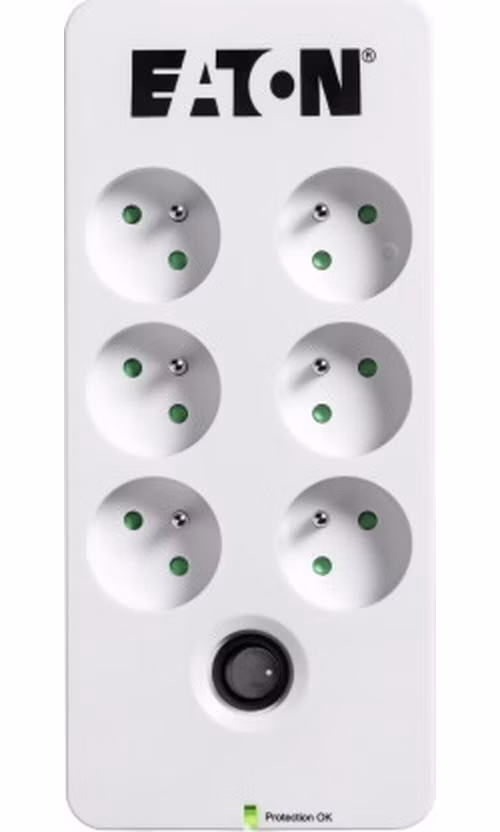 Eaton Protection Box 6 FR, prepäťová ochrana, 6 zásuviek, 1 m